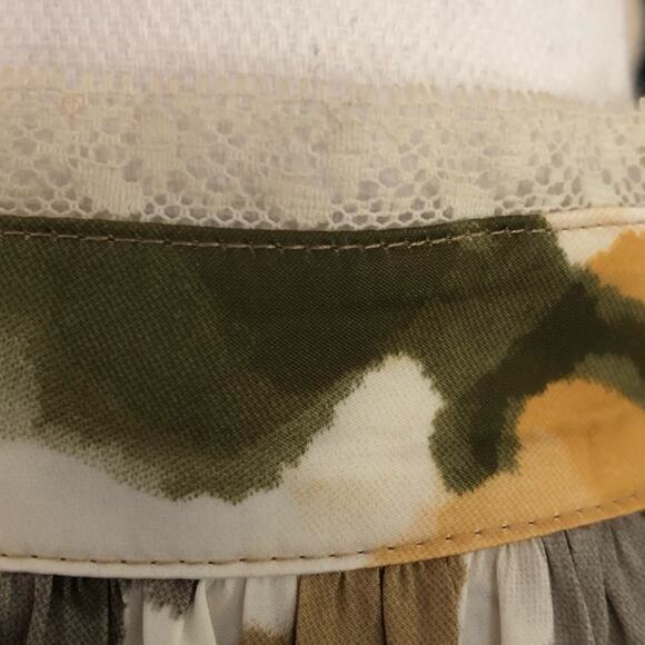 Zadig & Voltaire Size S Small Tink Camou Long Sleeved High Low Blouse - Picture 6 of 6